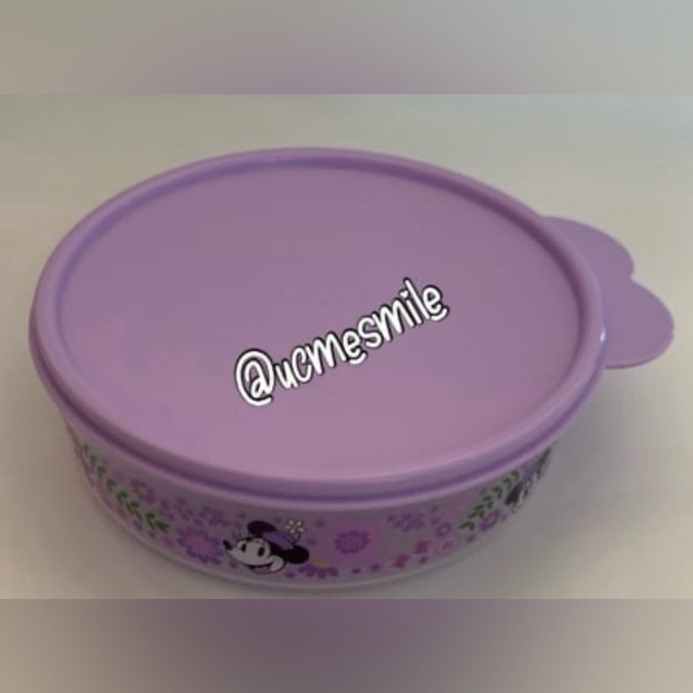 Tupperware Minnie Mouse “ Grow Gently” Lunch Set - Picture 3 of 6